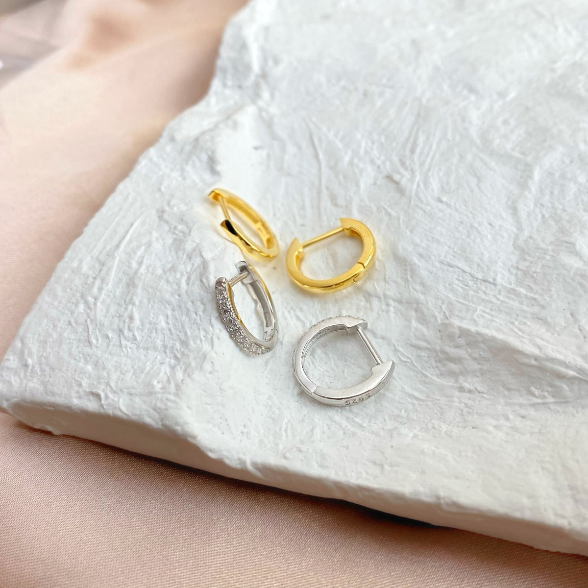 [LuckyStar]Circle Versatile Earrings