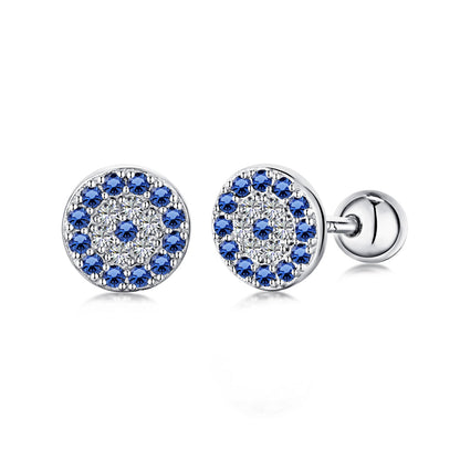 [LuckyStar]Devil's Eye Ear Bone Nail Earrings