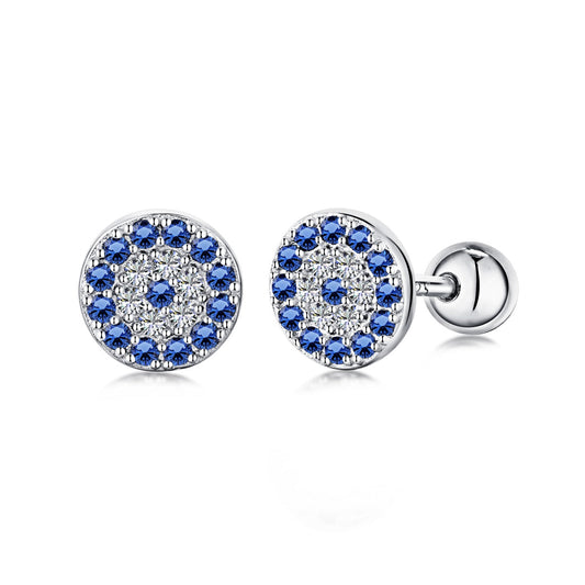 [LuckyStar]Devil's Eye Ear Bone Nail Earrings