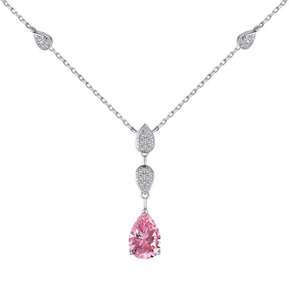 [LuckyStar]Dazzling Pear Cut Necklace