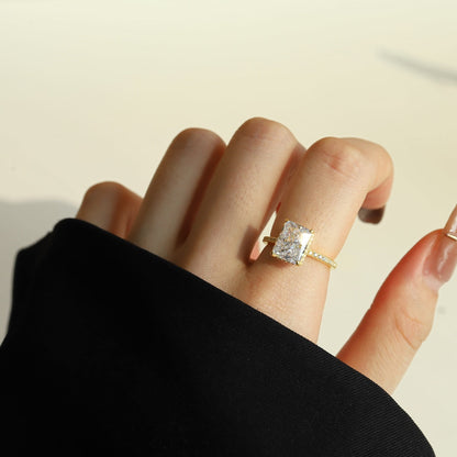 [LuckyStar]4,0 Karat Luxuriöser Verlobungsring