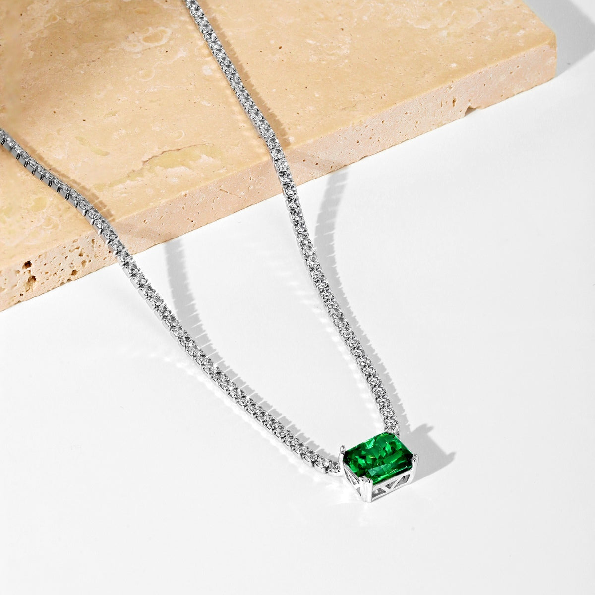 [LuckyStar]4.0 Carat Elegant Radiant Cut Necklace