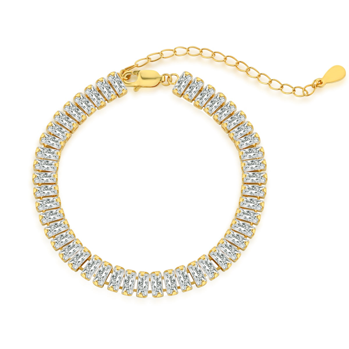 [LuckyStar]Exquisite Emerald Cut Daily Bracelet