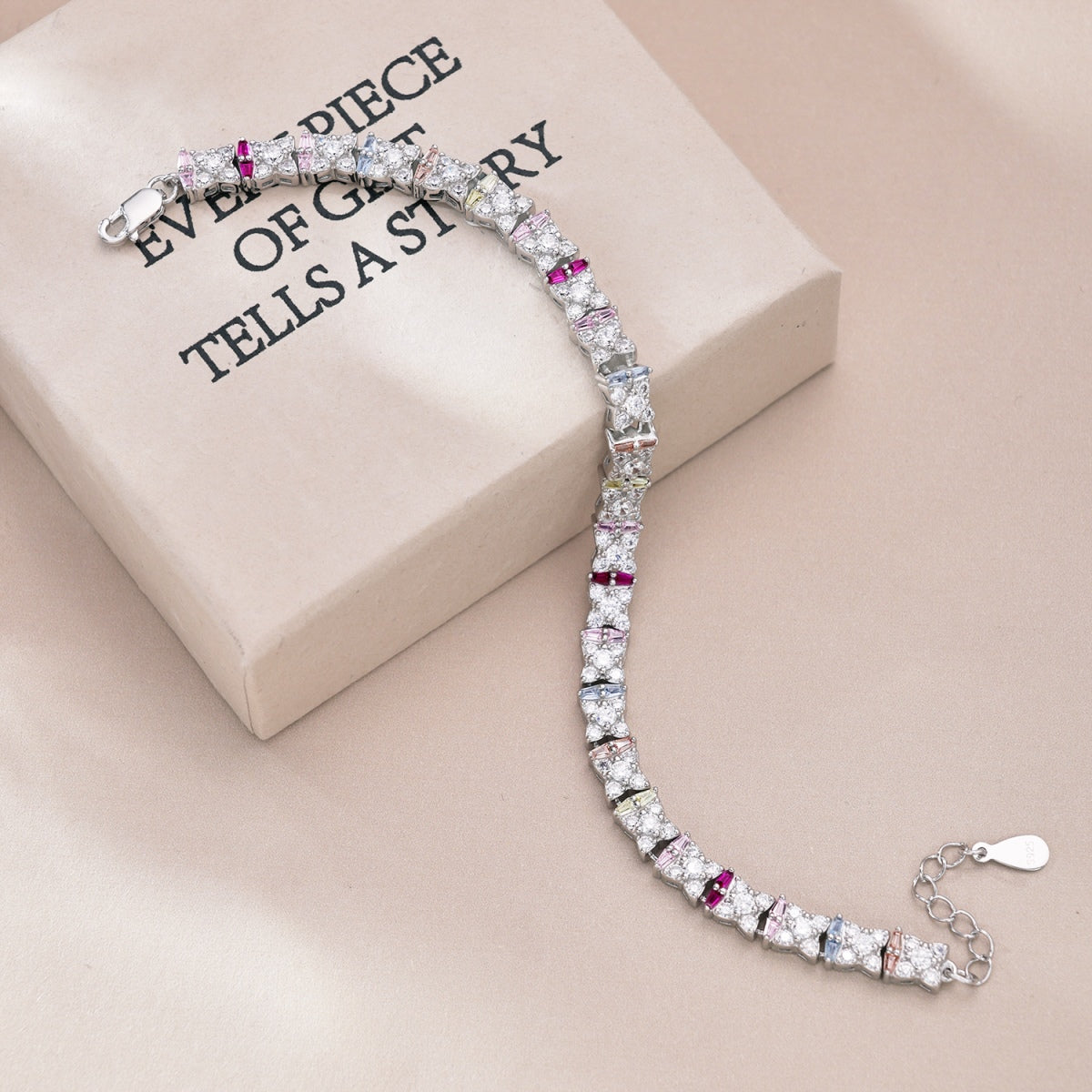 [LuckyStar]Unique Colorful Flower Shape Daily Bracelet