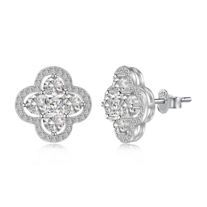 [LuckyStar]Lucky Four-Leaf Clover Exquisite Earrings