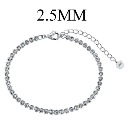 [LuckyStar]Dazzling Sparkling Round Cut Daily Bracelet