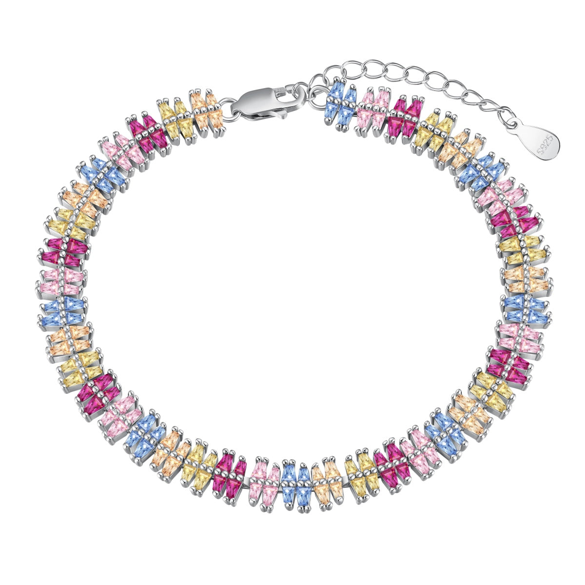 [LuckyStar]Sparkling Exquisite Multi Cut Party Bracelet