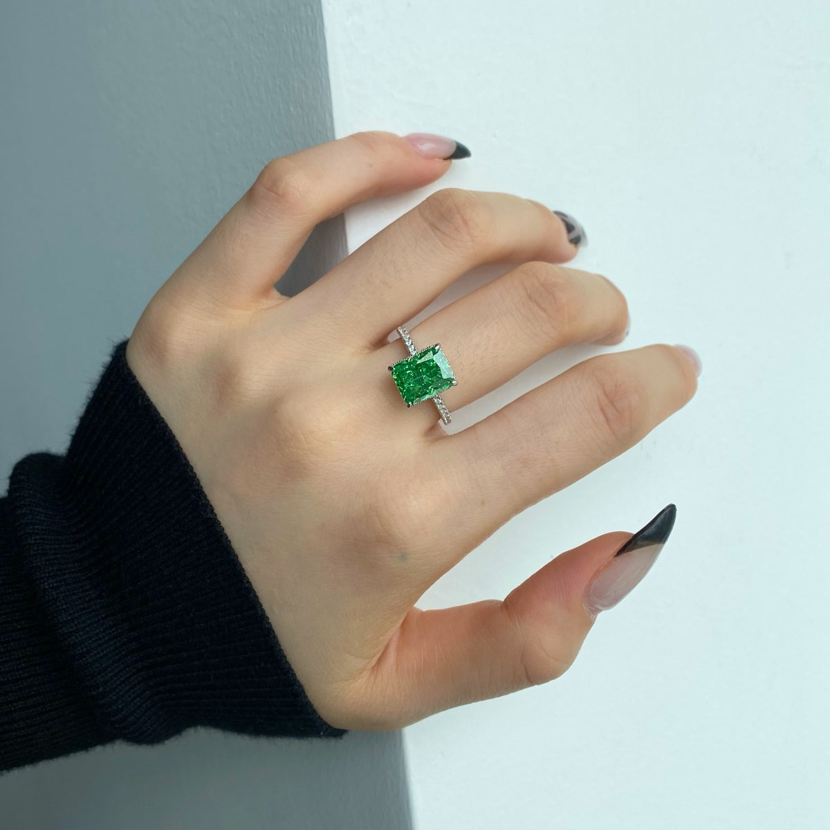 [LuckyStar]4,0 Karat Luxuriöser Verlobungsring