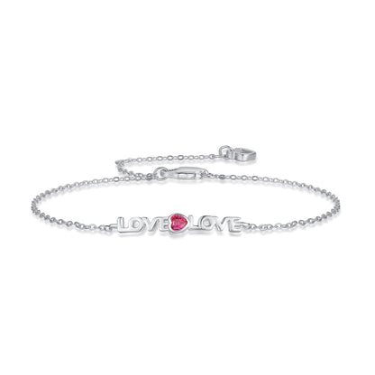 [LuckyStar]Romantic Heart Shape Lover Bracelet