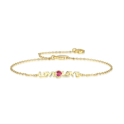 [LuckyStar]Romantic Heart Shape Lover Bracelet
