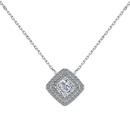 [LuckyStar]Sparkling Asscher Cut Necklace