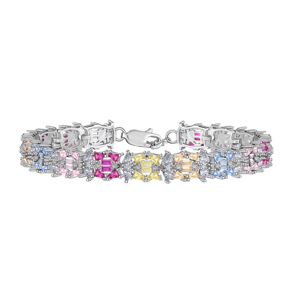 [LuckyStar]Delicate Colorful Multi Cut Party Bracelet