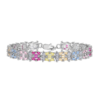 [LuckyStar]Delicate Colorful Multi Cut Party Bracelet