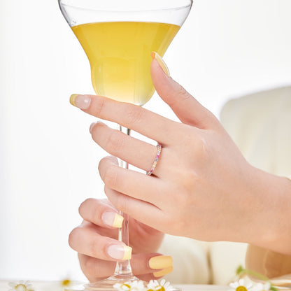 [LuckyStar]Elegant Vivid Round Cut Daily Ring