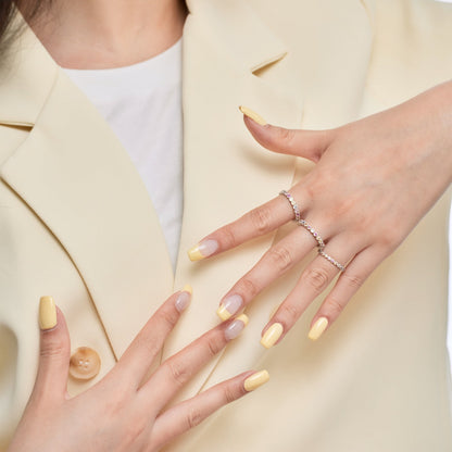 [LuckyStar]Elegant Vivid Round Cut Daily Ring