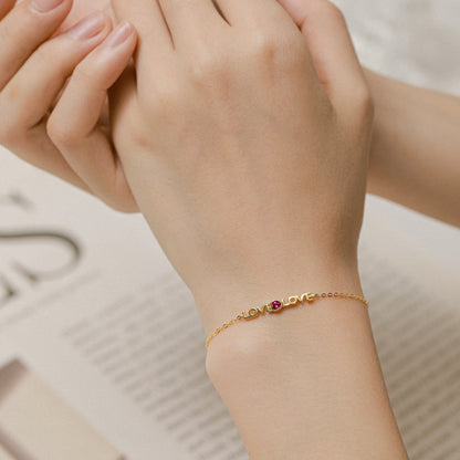 [LuckyStar]Romantic Heart Shape Lover Bracelet