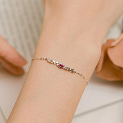 [LuckyStar]Romantic Heart Shape Lover Bracelet