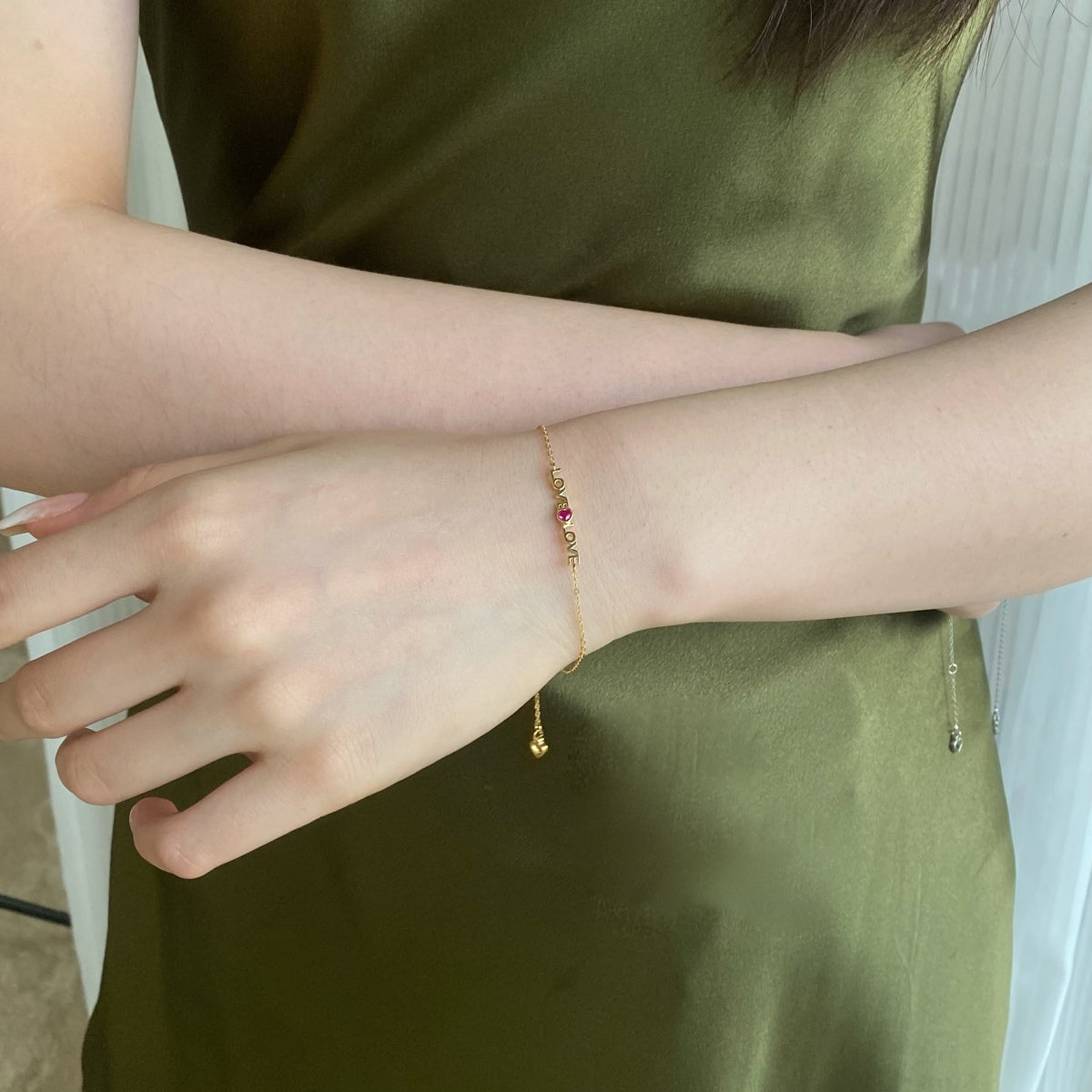[LuckyStar]Romantic Heart Shape Lover Bracelet