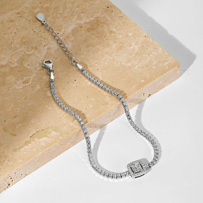 [LuckyStar]Luxurious Dazzling Square Shape Banquet Bracelet
