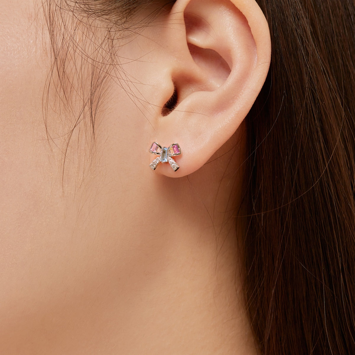 [LuckyStar]Ornate Butterfly Shape Daily Earrings