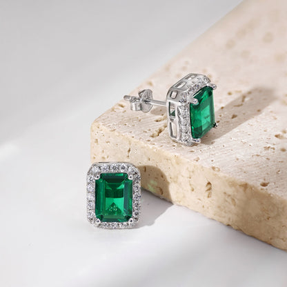[LuckyStar]Luxurious Dainty Emerald Cut Banquet Earrings