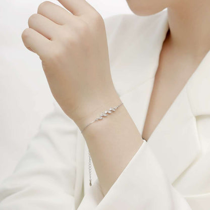 [LuckyStar]Elegant Wheat Leaves Shape Bracelet
