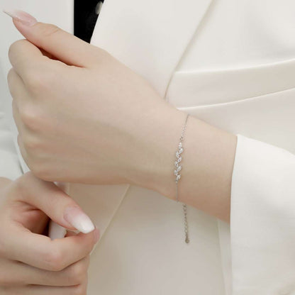 [LuckyStar]Elegant Wheat Leaves Shape Bracelet