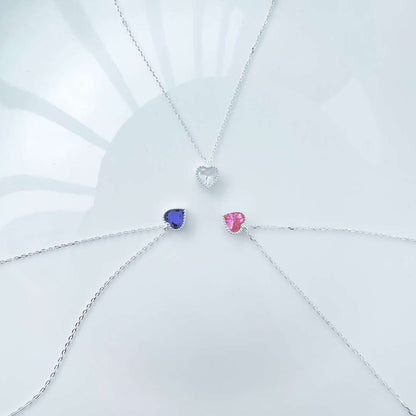 [LuckyStar]Ornate Heart Shape Necklace