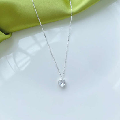 [LuckyStar]Ornate Heart Shape Necklace