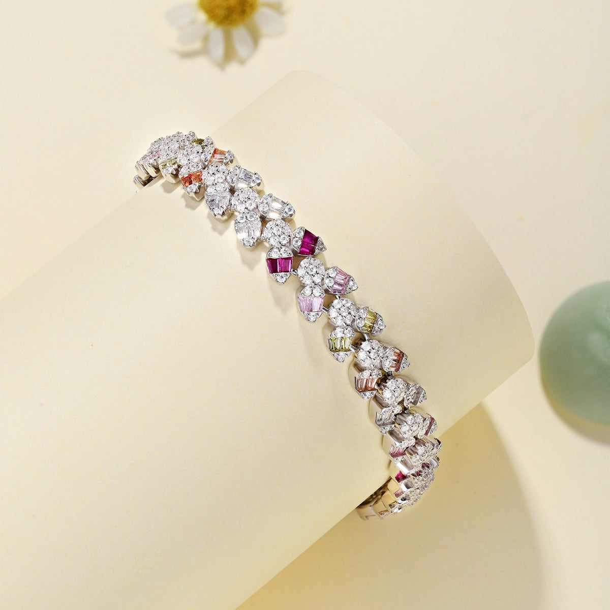 [LuckyStar]Dainty Exquisite Flower Shape Daily Bracelet