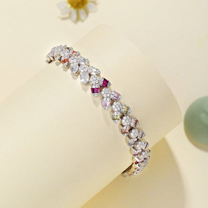 [LuckyStar]Dainty Exquisite Flower Shape Daily Bracelet