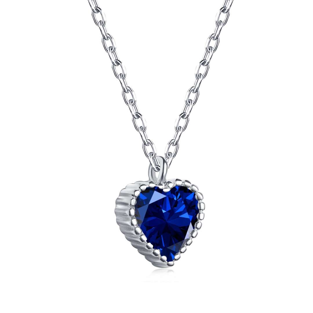 [LuckyStar]Ornate Heart Shape Necklace