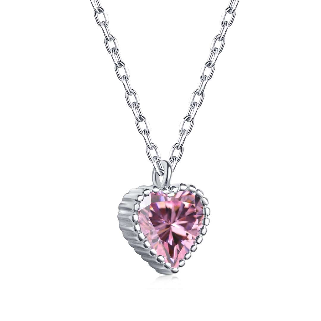 [LuckyStar]Ornate Heart Shape Necklace