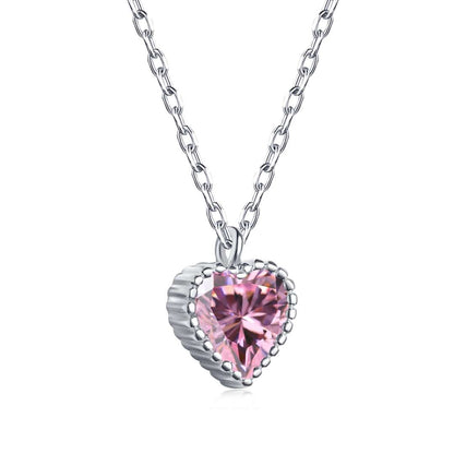[LuckyStar]Ornate Heart Shape Necklace
