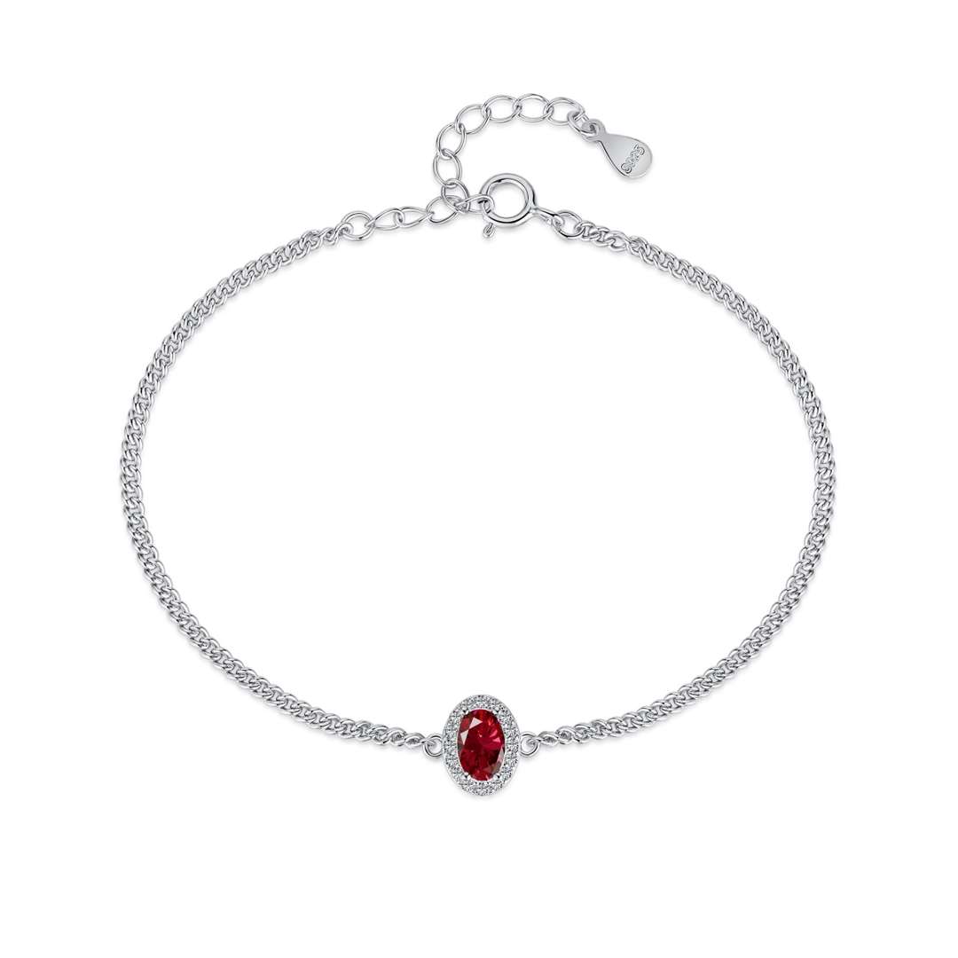 [LuckyStar]Exquisite Oval Shape Bracelet