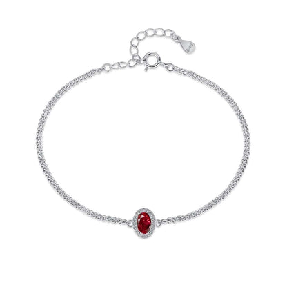 [LuckyStar]Exquisite Oval Shape Bracelet