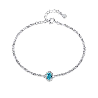 [LuckyStar]Exquisite Oval Shape Bracelet