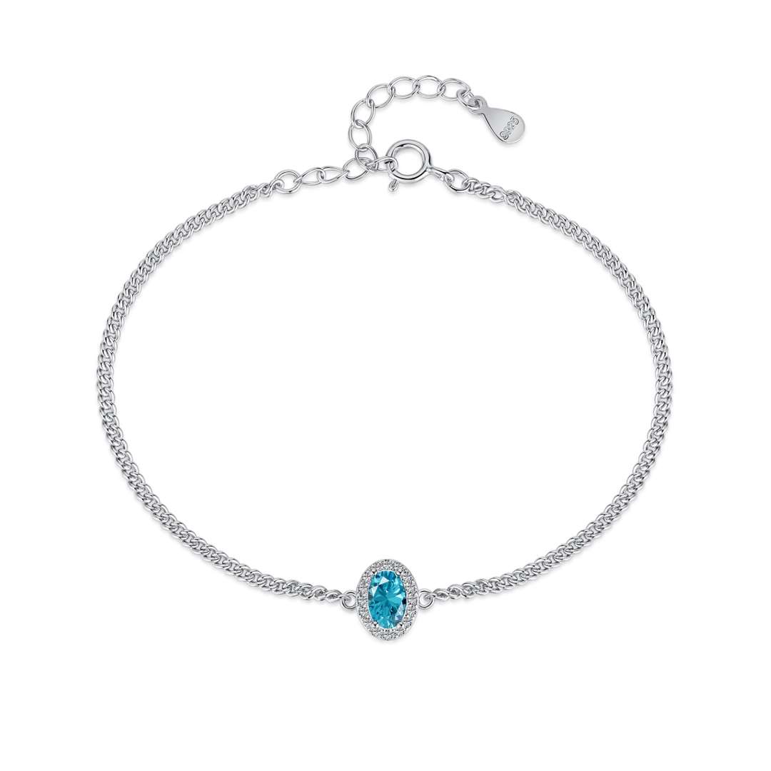 [LuckyStar]Exquisite Oval Shape Bracelet