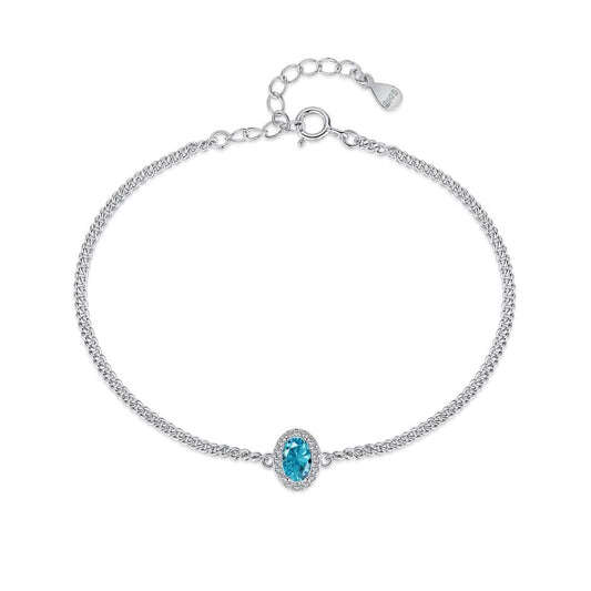 [LuckyStar]Exquisite Oval Shape Bracelet