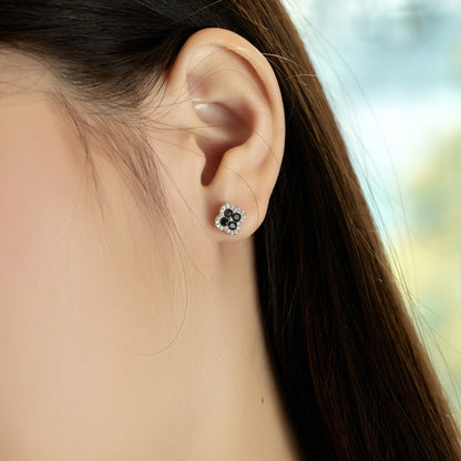 [LuckyStar]Four-Leaf Clover Flower Shaped Earrings