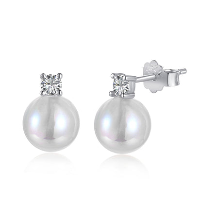 [LuckyStar]Symphony Mermaid Pearl Earrings