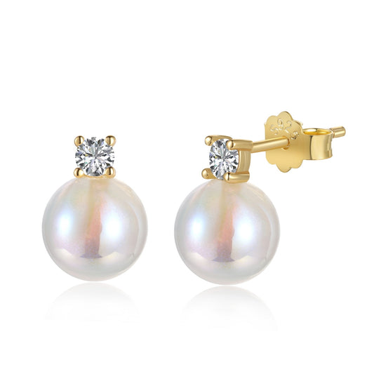 [LuckyStar]Symphony Mermaid Pearl Earrings