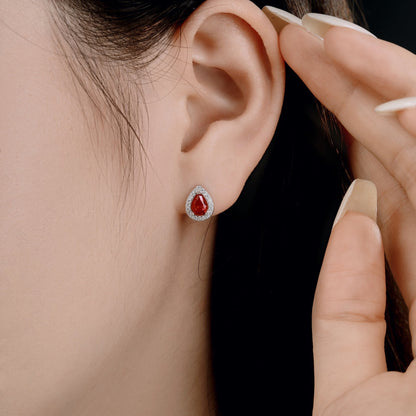 [LuckyStar]Luxurious Water Drop Shape Earrings