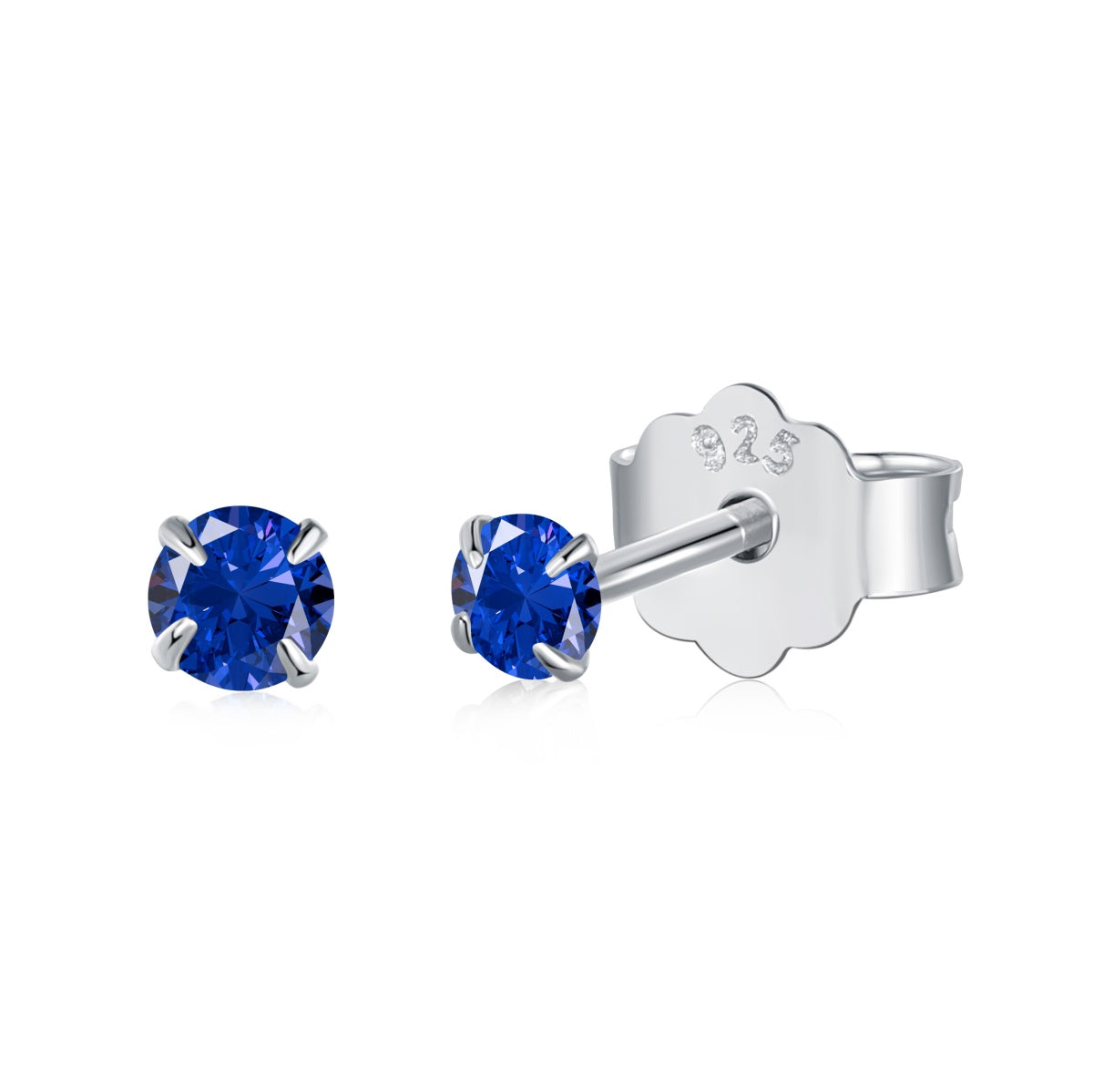 [LuckyStar]Delicate Solitaire Earrings