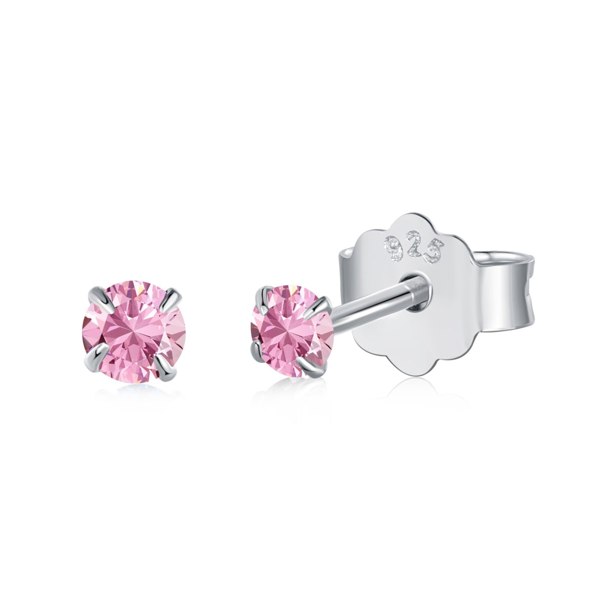 [LuckyStar]Delicate Solitaire Earrings