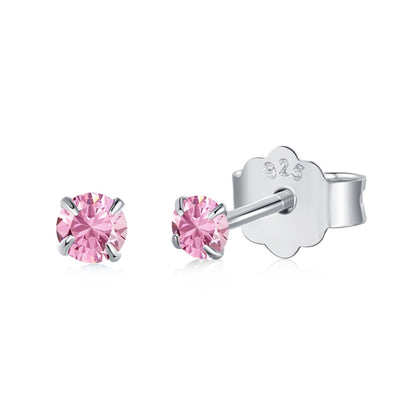 [LuckyStar]Delicate Solitaire Earrings