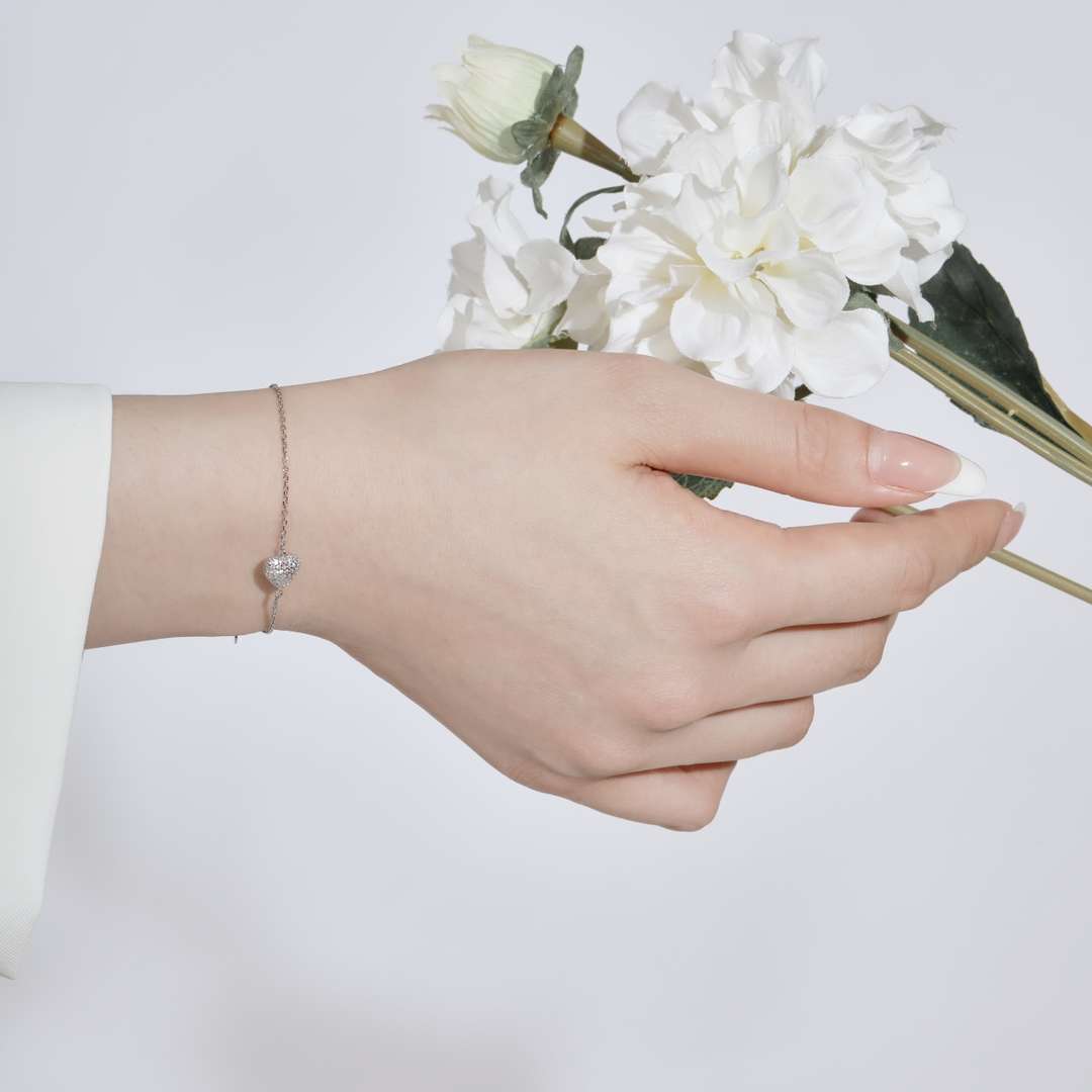[LuckyStar]Heart-Shaped Gentle and Versatile Bracelet