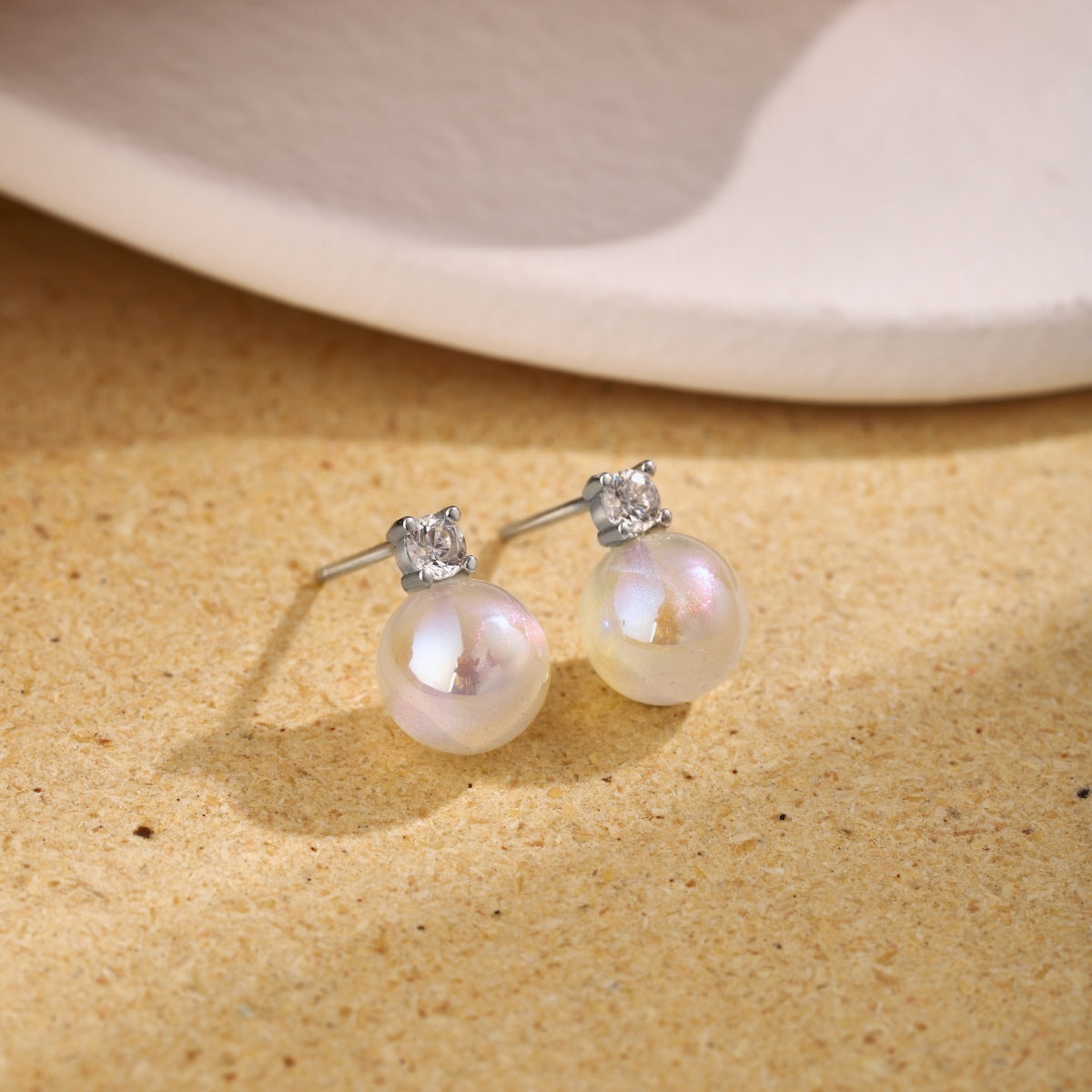 [LuckyStar]Symphony Mermaid Pearl Earrings