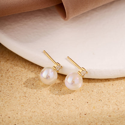 [LuckyStar]Symphony Mermaid Pearl Earrings