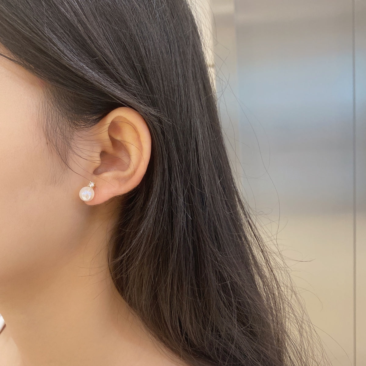 [LuckyStar]Symphony Mermaid Pearl Earrings